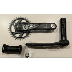 Pédalier + Boitier SRAM X1 Carbon Eagle 170mm Boost 32t DUB Bsa 12 Vitesses