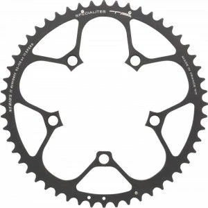 Specialites TA Plateau SPECIALITE TA NERIUS 11 110 Mm SC Campagnolo 52 Dents Extérieur 11v. Gris