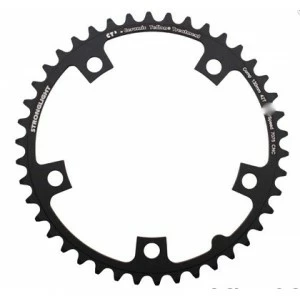Plateau STRONGLIGHT CT2 130mm 42 Dents Intérieur 9/10v. Noir Ceramic Teflon
